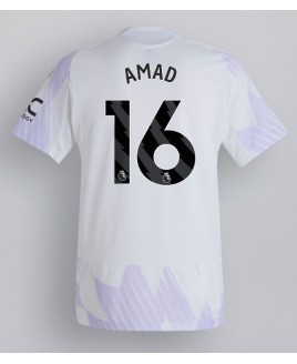Günstige Manchester United Amad Diallo #16 Auswärtstrikot 2025-26 Kurzarm